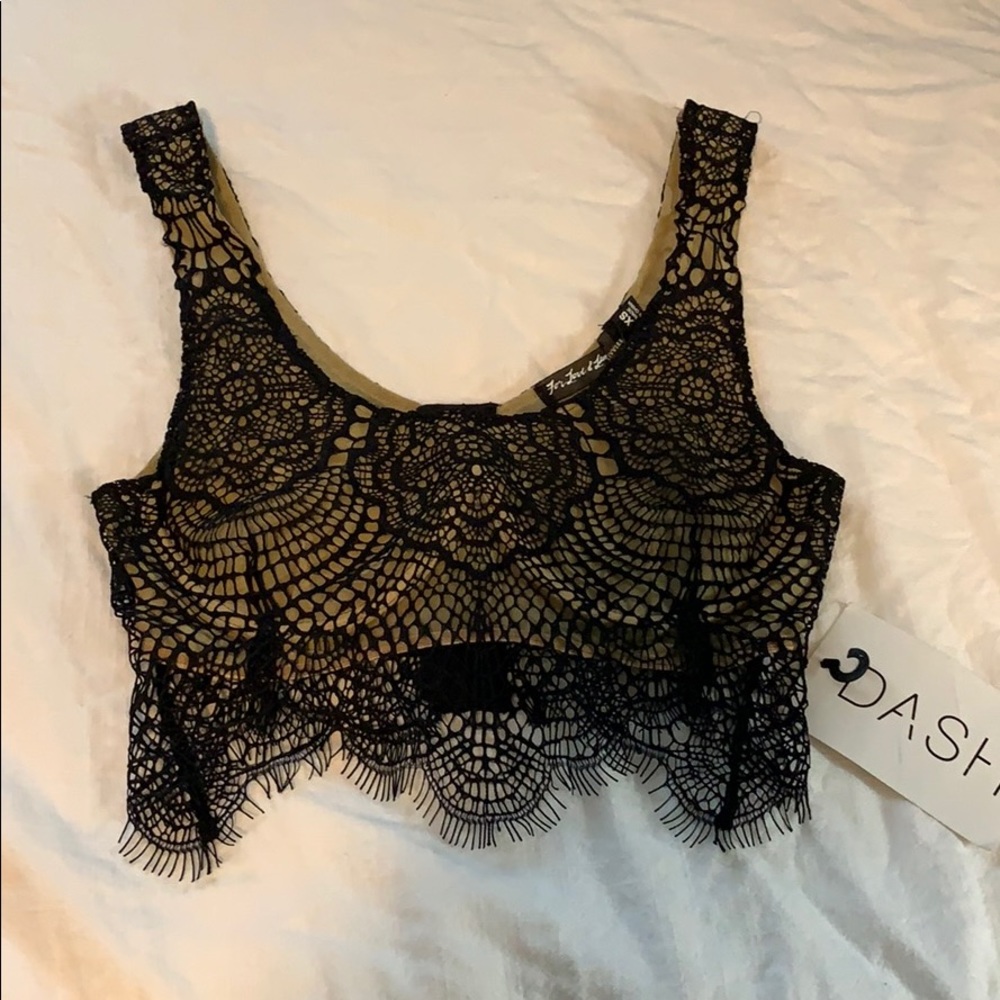 For Love and Lemons Crop Top/Bralette